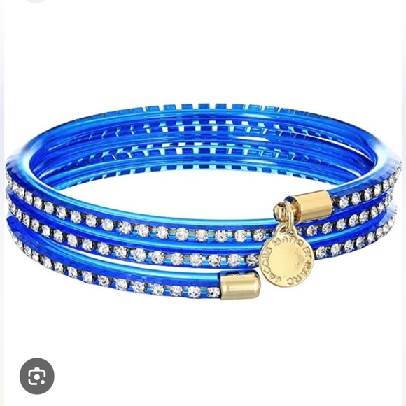 Marc By Marc Jacobs Jewelry - NWT MARC BY MARC JACOBS Electric Blue Lemonade Slinky Bangle Bracelet